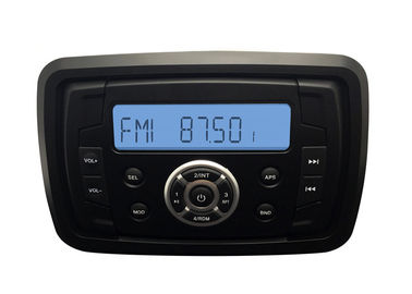 equipo de audio marino resistente MP3 estéreo de 12V 180W Bluetooth con la exhibición del LCD