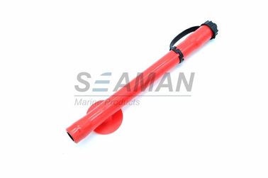 Válvula de descarga oral inflable roja de la protección de sobrepresión del tubo de los accesorios TPU del chaleco salvavidas