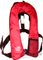 Chaleco adulto inflable del chaleco salvavidas del CE 150N del EN ISO12402-3 con el arnés de seguridad y la cuerda de salvamento
