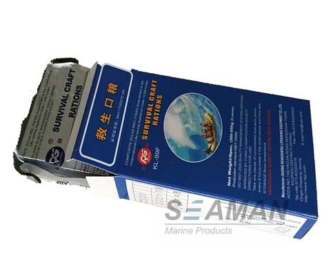 Ración alimentaria de emergencia de supervivencia para balsas de rescate inflables