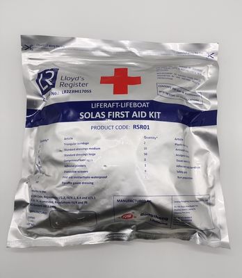 Kit de primeros auxilios SOLAS para embarcaciones de supervivencia y embarcaciones de rescate